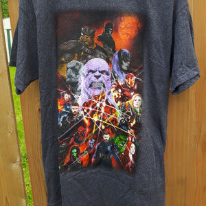 Avengers End Game T-Shirt Thanos Medium